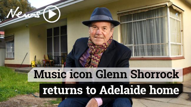 Music icon Glenn Shorrock returns to Adelaide home