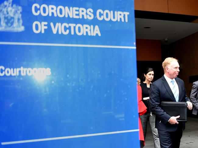 Coroners Court staff were said to be shocked at the news of Judge Hinchey standing down. Picture: Nicole Garmston