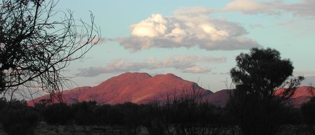 Mount Woodroffe in the Musgrave Ranges. Picture: Colin Koch