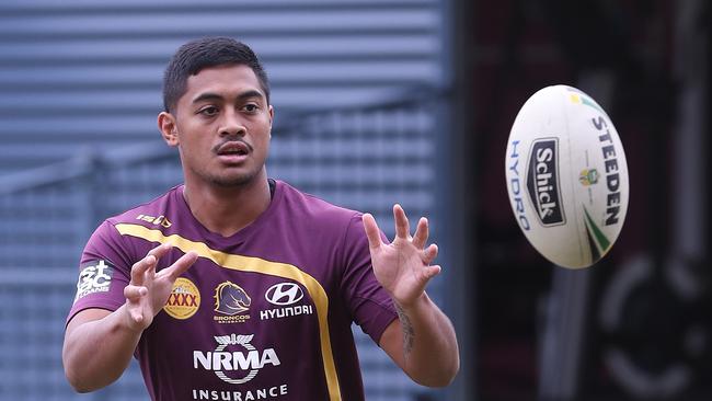 Anthony Milford is a contender to make his State of Origin debut for Queensland. Picture: Peter Wallis