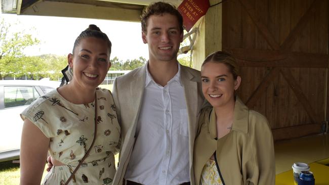 Rachael Mibus, Jye Uebergang and Chloe McKenzie.