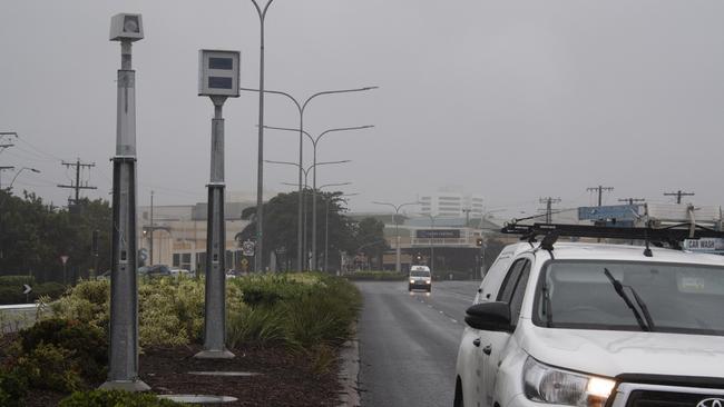 The new fixed traffic cameras at Mulgrave Rd.