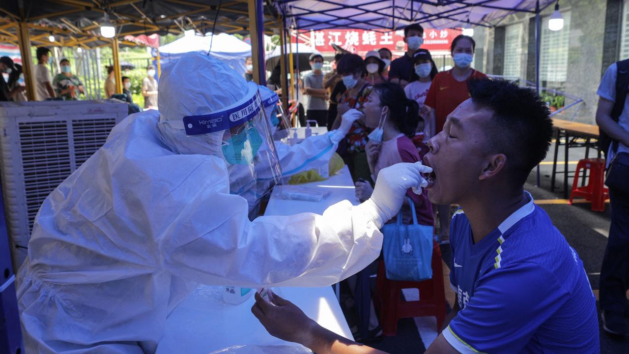 Over 27 million people – more than the entire population of Australia – have been tested since May 26. Picture: STR/AFP