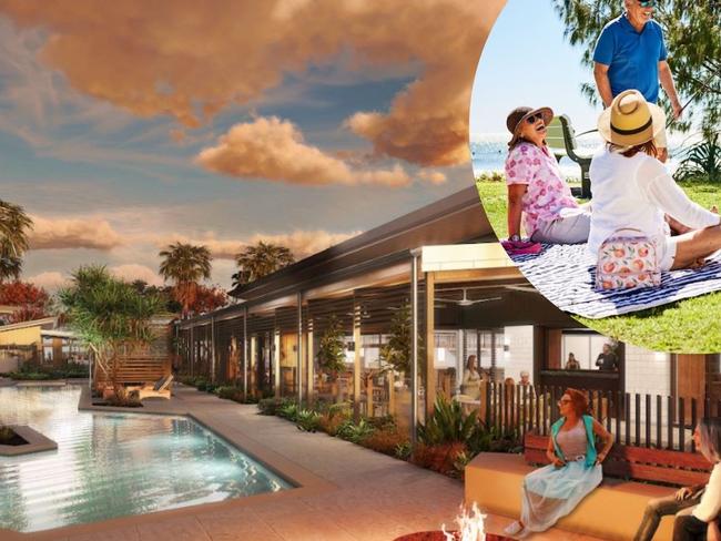 Luxurious resort-style over 50s estate plans revealed