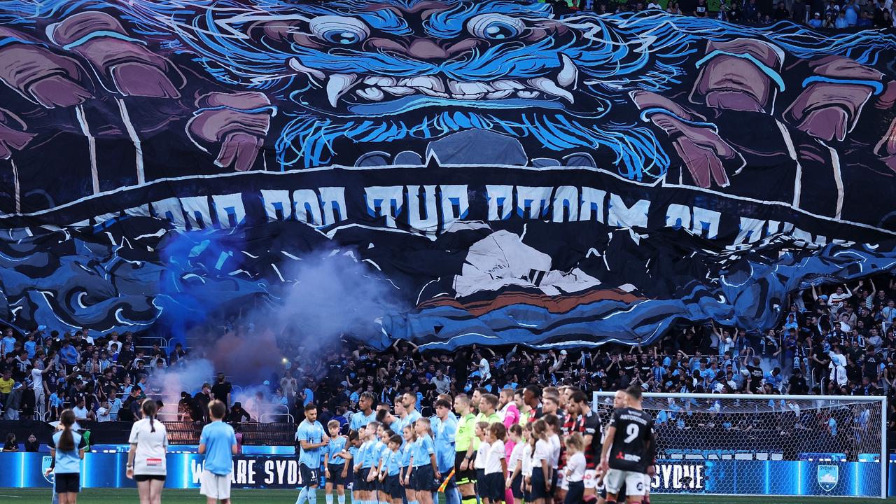 Sydney FC supporters are celebrating the loan signing of Polish striker Patryk Klimala. Picture: Mark Kolbe/Getty Images