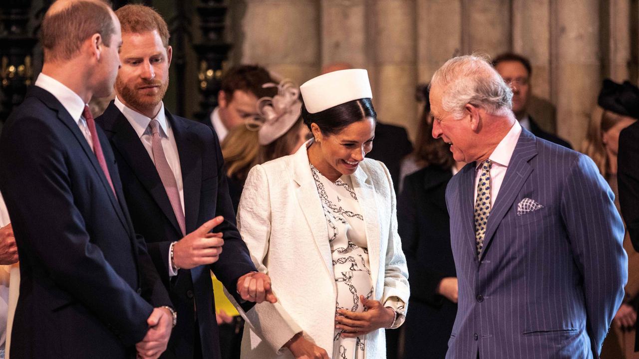 Members of the royal family at the Commonwealth Day service at Westminster Abbey in 2019. Picture: Richard Pohle / POOL / AFP