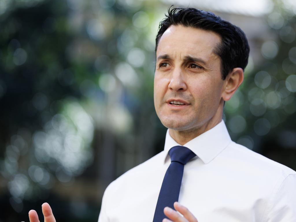 Queensland Opposition leader David Crisafulli said after Peter Dutton’s announcement that he had no plan for nuclear energy for the state. Picture Lachie Millard