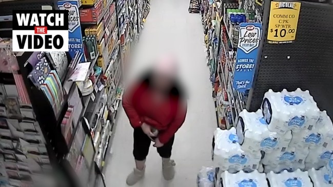 Woman caught on CCTV footage putting drink down her pants at IGA Pine ...