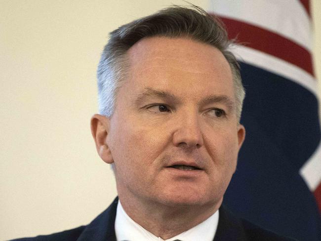 CANBERRA, AUSTRALIA - NewsWire Photos AUGUST 23, 2022:  Minister for Climate Change and Energy Chris Bowen opened the Climate and Energy Jobs Summit in Parliament House.Picture: NCA NewsWire / Gary Ramage