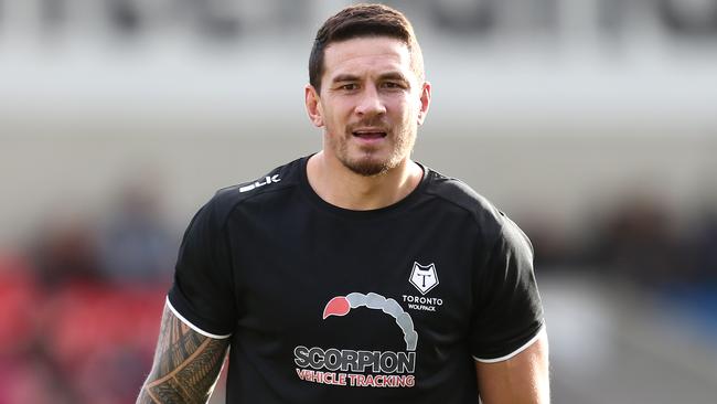 Sonny Bill Williams will be back at the Roosters once he is cleared by the English Super League. Picture: Getty Images