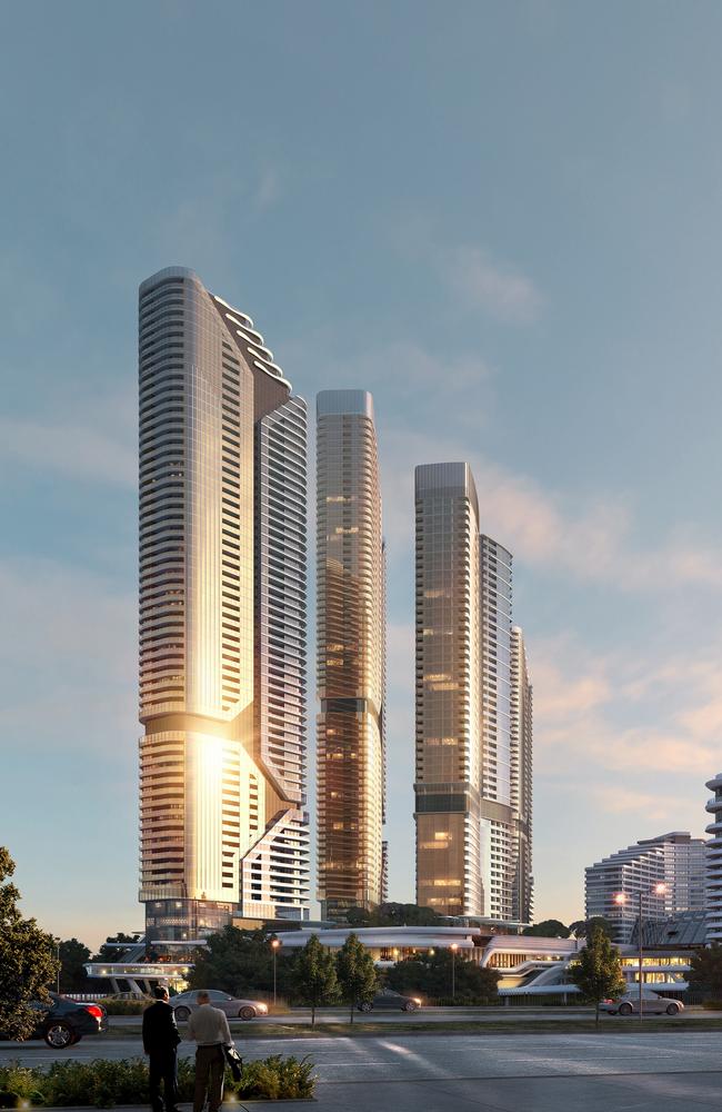 The tower will contain Australia’s first Dorsett Hotel.