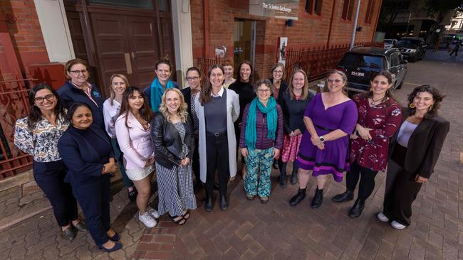 Superstars of STEM Group in Adelaide. Picture: Ben Clark