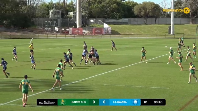 Replay: Hunter SHS v Illawarra SHS - Peter Mulholland Cup Round 2