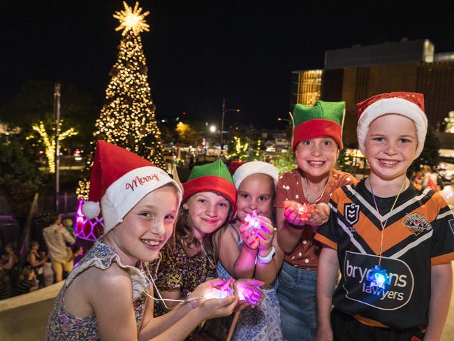 It’s officially Christmas season with lighting of 35ft community tree