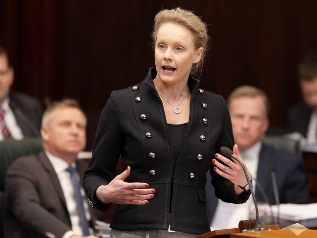 Racing Minister Sarah Courtney. Picture: RICHARD JUPE