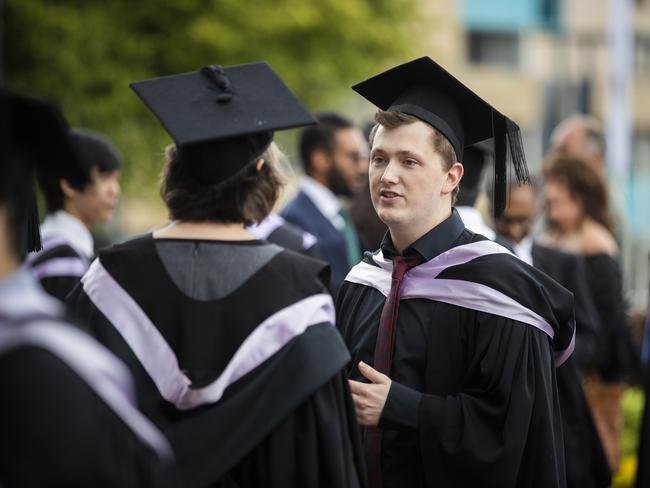 UTAS graduations. School of College of Health and Medicine Graduate Research. Picture: RICHARD JUPE