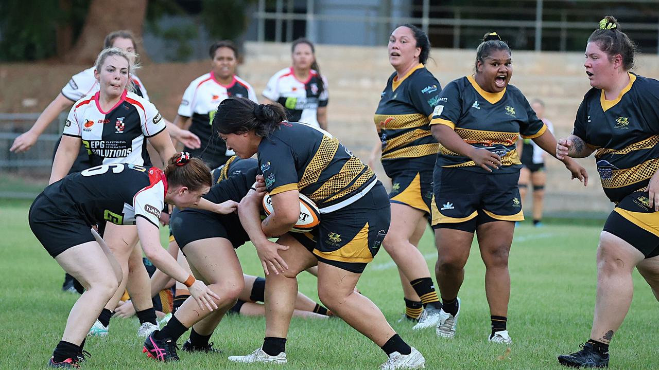 Darwin Dragons President and Women's player Jordan Lewis. Picture: From The Sideline Sports Photography