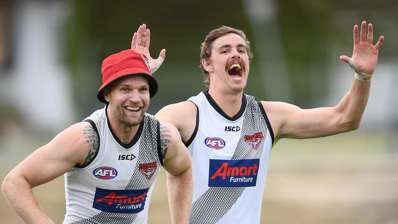 Jake Stringer is almost as excited at the prospect of Joe Daniher’s return as the man himself. Pic: Getty Images