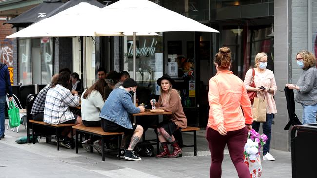 The latest round of Covid-19 support measures are aimed at attracting people back to the city’s CBD, as well as providing community support. Picture: Mike Dugdale