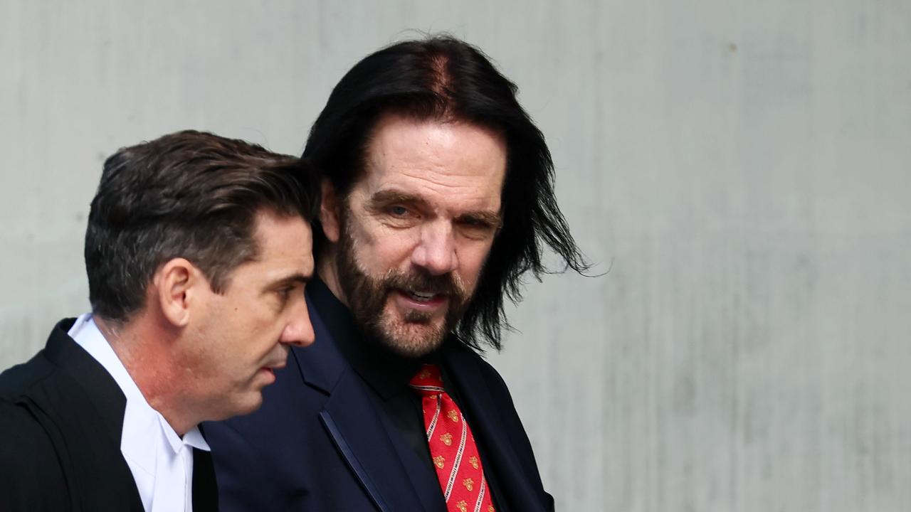 William ‘Billy’ James Mitchell with his lawyer Peter Somers. Picture: NewsWire/Tertius Pickard