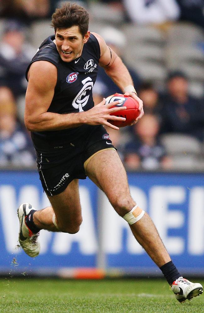 Carlton’s Jarrad Waite is in career-best form.