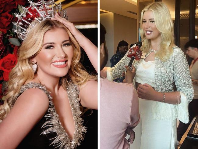 Miss World contestant pulls out of pageant. Picture: Instagram/milla.magee__