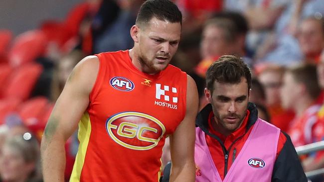 Did Steven May’s injury give the Suns an excuse? Picture: Getty Images