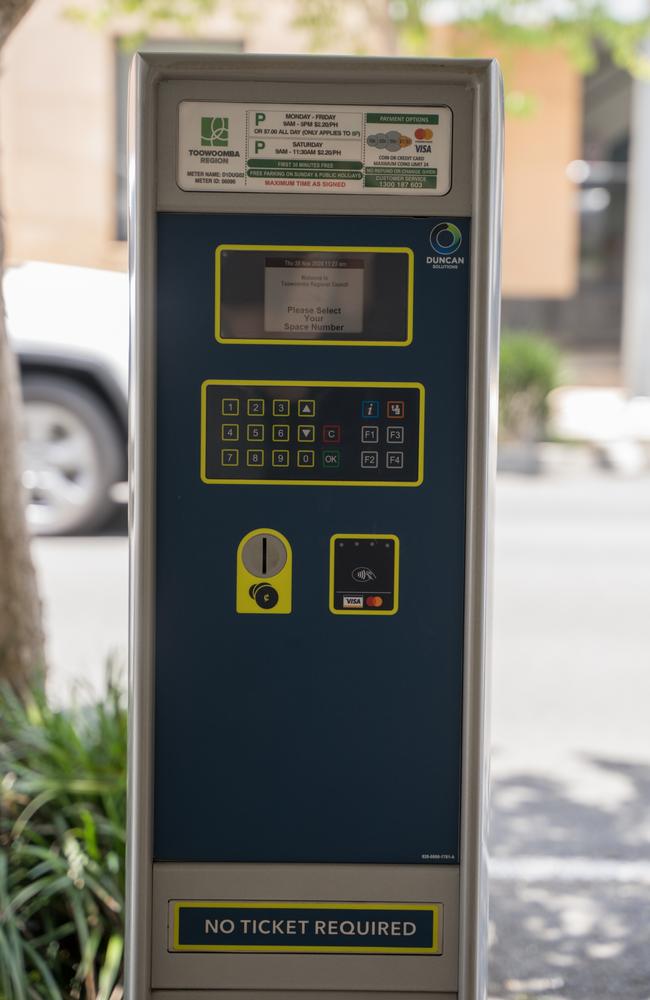 Toowoomba Regional Council has released a CBD parking survey to update its strategy. Picture: Christine Schindler