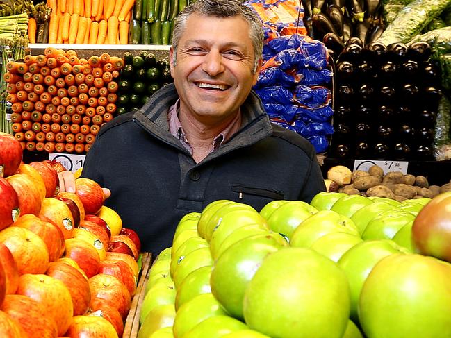 one of the Hill St Grocer owners Nick Nikitaras at the West Hobart store