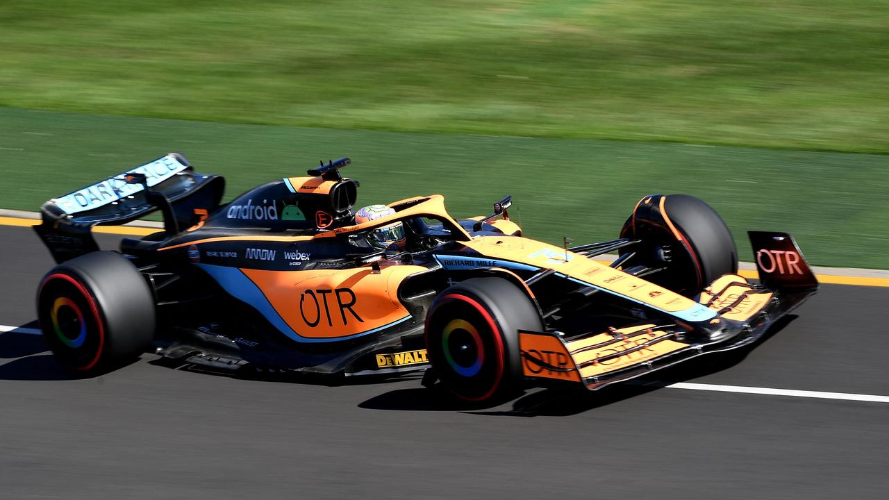 McLaren has taken a step forward. (Photo by William WEST / AFP)