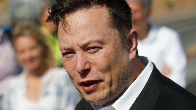 Errol revealed son Elon’s blunt reply when he delivered his baby news. Picture: Odd Andersen / AFP