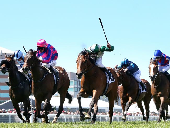 Get your backside trackside: It’s hard to go past Caulfield Guineas Day. Picture: Mark Dadswell