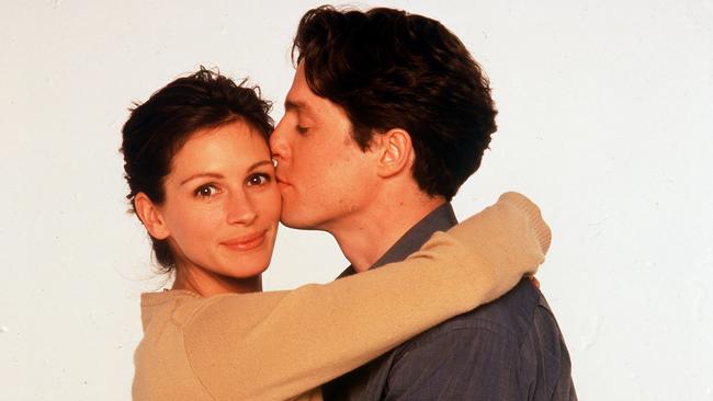 Julia Roberts and Hugh Grant would need to tweak their Notting Hill love story to appeal to today’s audience. Picture: Supplied