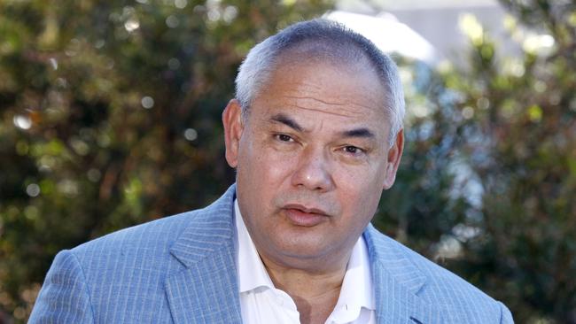 Gold Coast Mayor Tom Tate during a press conference at Metricon Stadium on Thursday. Picture: Tertius Pickard.