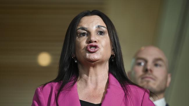 Senator Jacqui Lambie was frank in her assessment of Musk. Picture: NCA NewsWire / Martin Ollman