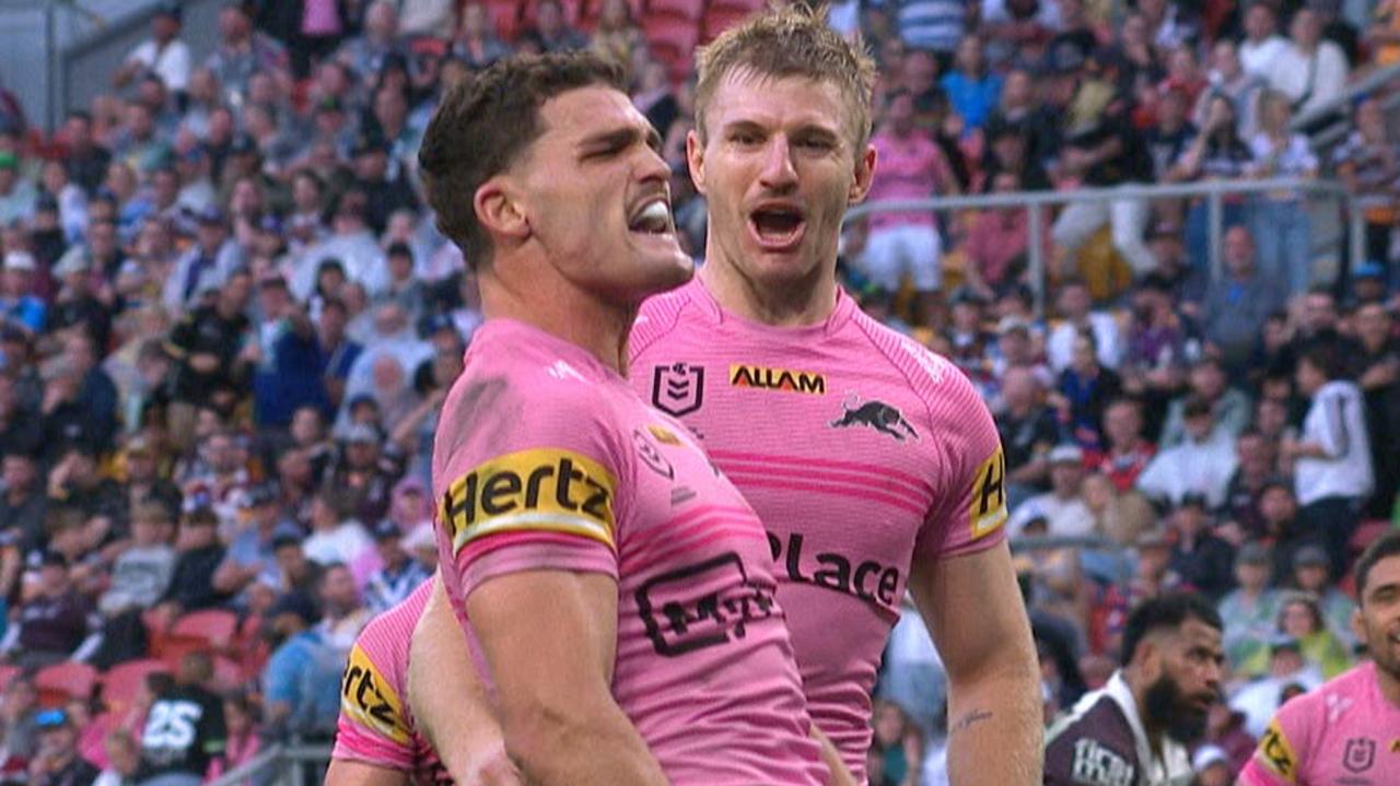 NRL 2025: Brisbane Broncos v Penrith Panthers, Nathan Cleary, score, teams,  video, stats, Jordan Riki, ins and outs, Magic Round