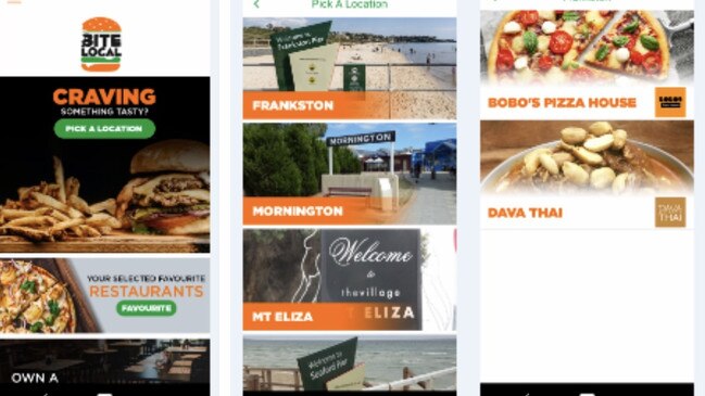 The Bite Local app will save restaurateurs in Frankston and the Mornington Peninsula from commission costs.