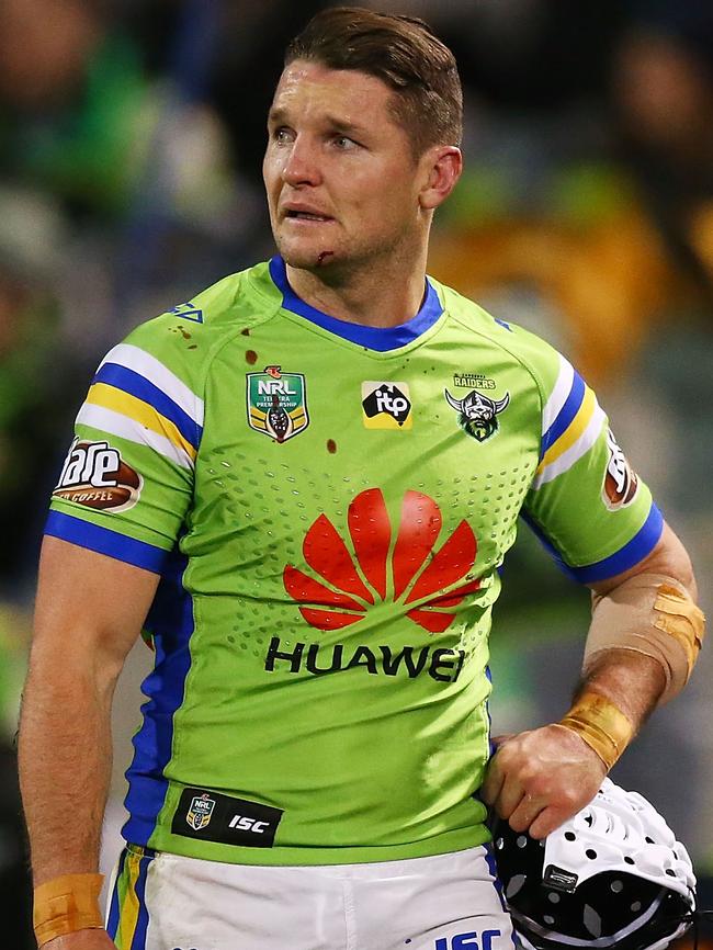 Jarrod Croker is full of praise for Soliola. Picture: Getty Images