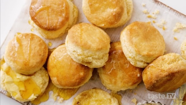 Golden syrup scones