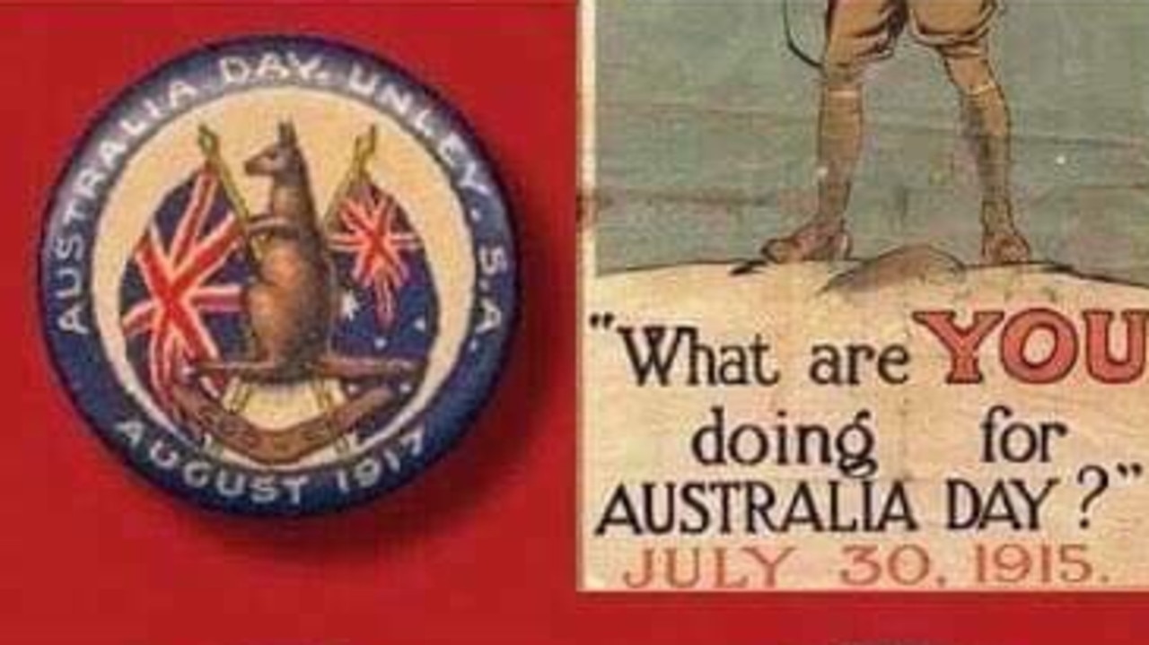 Australia Day was first celebrated on July 30, 1915.