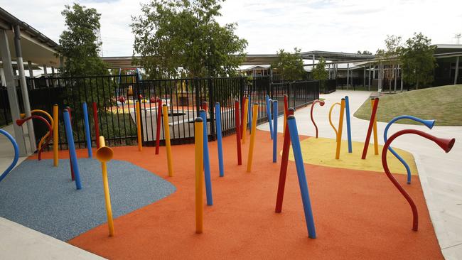 Fernhill School’s colourful play equipment should prove very popular with the 40 schoolchildren.