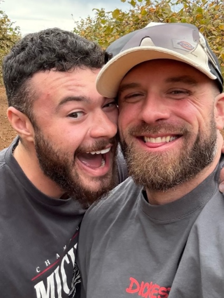 Falks' long-term partner shared the news on social media. Picture: Instagram