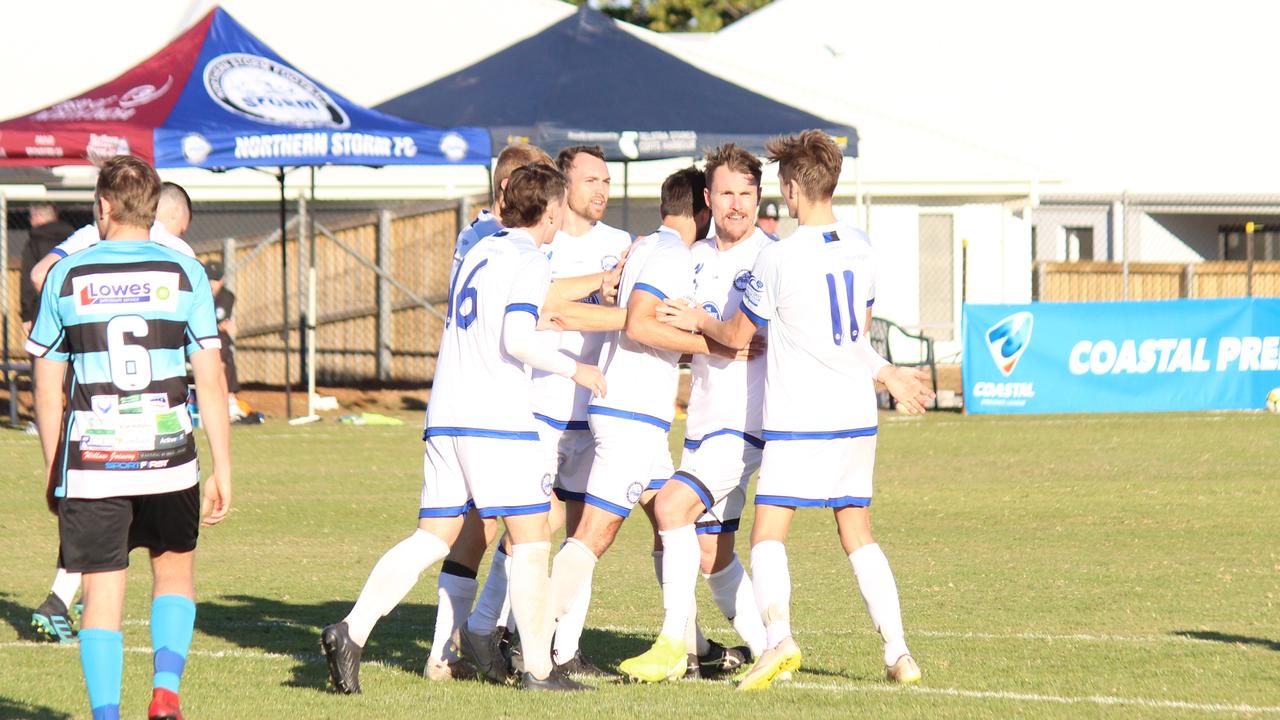 Northern Storm host Taree Wildcats in round one of the inaugural Coastal Premier League at Korora on Saturday, July 4, 2020. Photos: Mitchell Keenan and Tim Jarrett