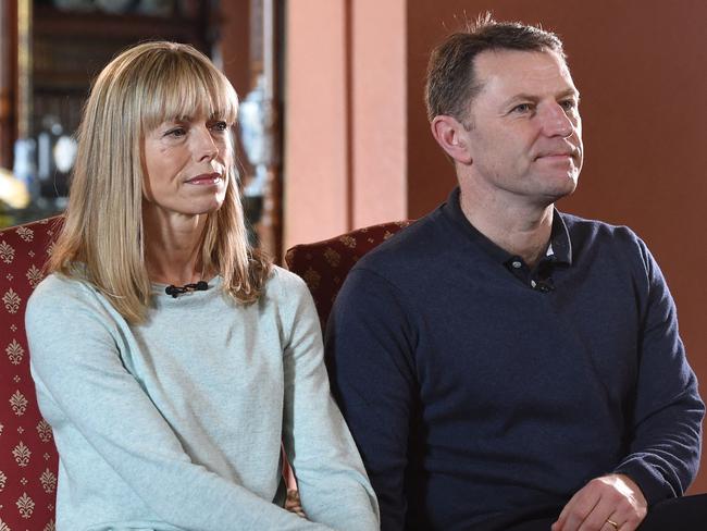 Kate and Gerry McCann have refused to take a DNA test. Picture: Joe Giddens/POOL/AFP