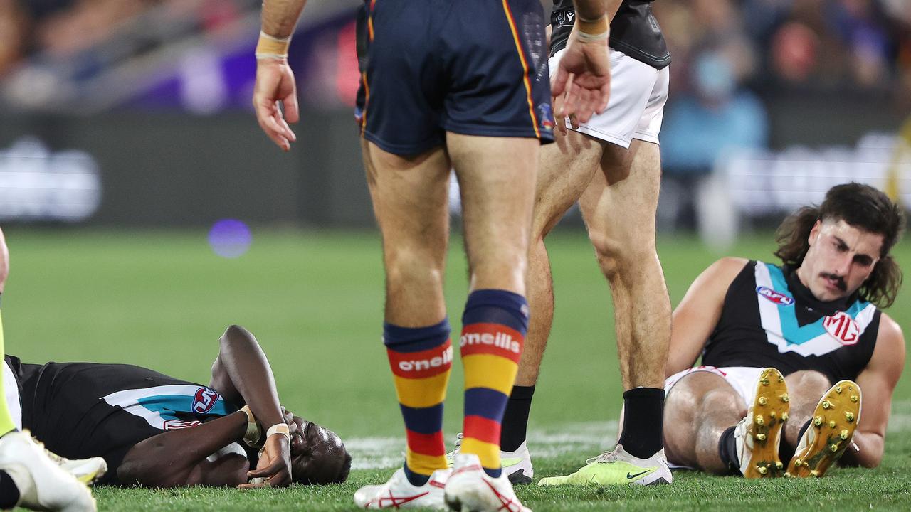 The Power are under fire for their handling of Aliir Aliir’s head knock. Picture: Getty Images