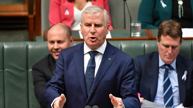 Deputy Prime Minister and Infrastructure Minister Michael McCormack. Picture: AAP Image/Mick Tsikas