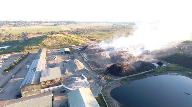 A fire broke out at the Lismore Waste Facility in 2019, impacting the council revenue.