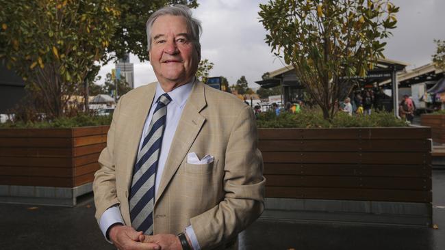 Mayor candidate Gary Morgan at the Queen Victoria Market. Picture: Wayne Taylor