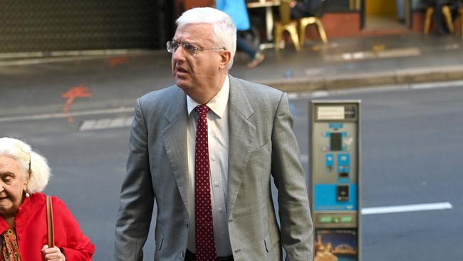 Frank Zumbo attended the second day of his hearing. Picture: NCA NewsWire / Jeremy Piper