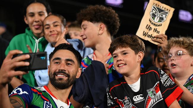 The Warriors have become the first club to sell out every home game in a season. Picture: Hannah Peters/Getty Images